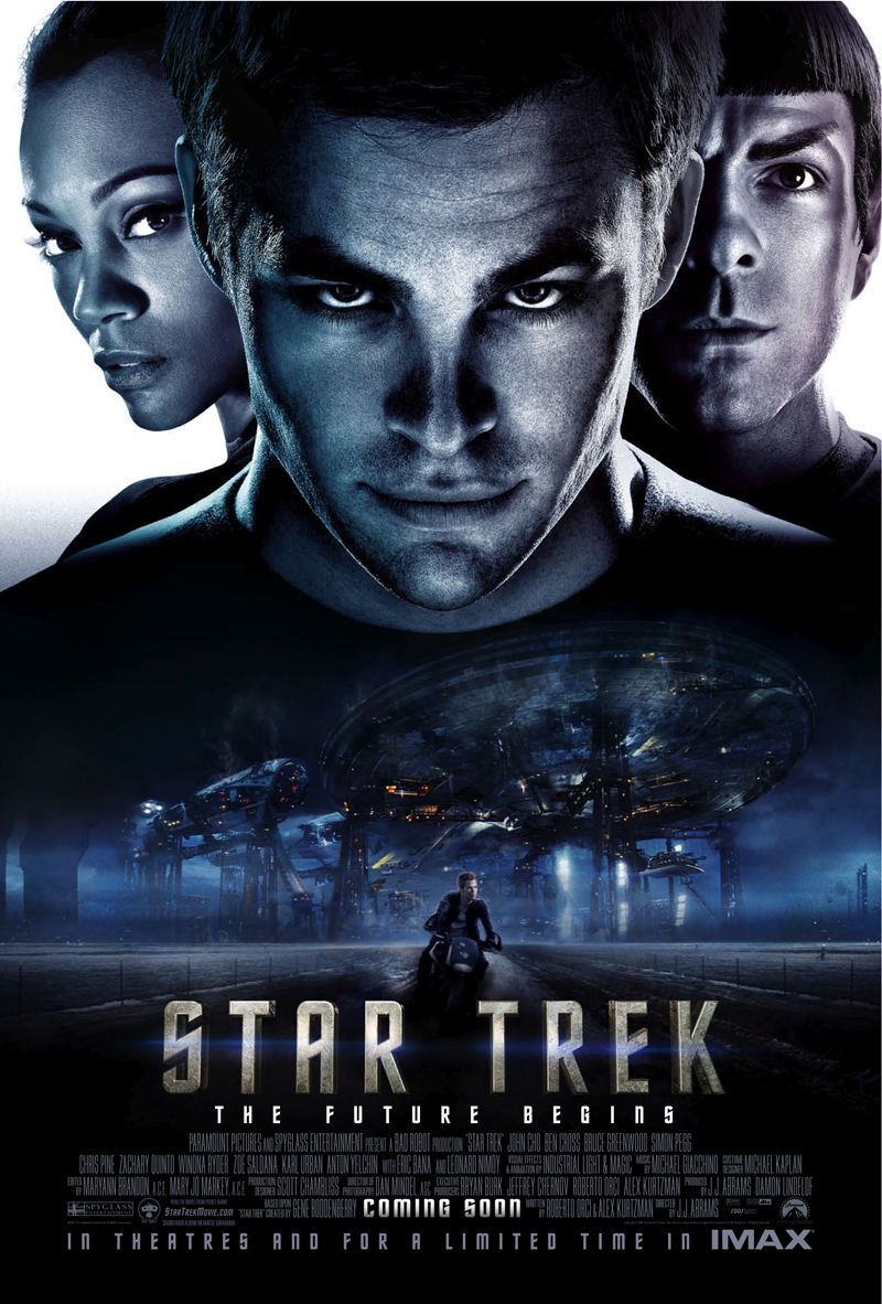 Free Movie Film Poster Star Trek Xi Ver16 Xlg